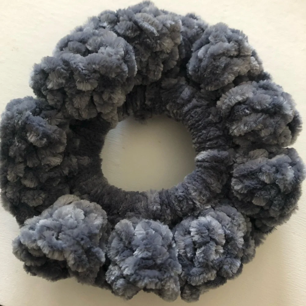 Handmade crocheted scrunchie (multiple colors) Set 1